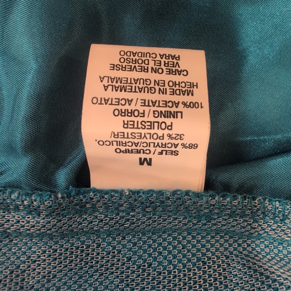 Briggs New York‎ Blazer Size Medium Blue Textured Career Jacket Classic - Picture 3 of 6